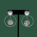 Aurora Handmade silver filigree MorphEar dangle earrings 