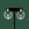 Inmaculada, handmade silver filigree MorphEar statement earrings 