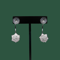 Jacinta, handmade silver filigree MorphEar drop earrings  