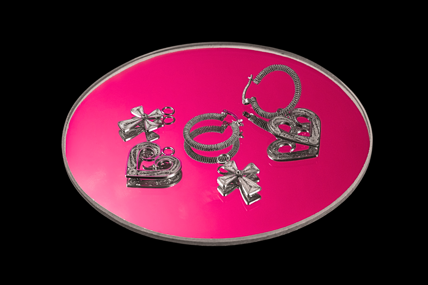 Rosario-Handmade-Earrings-Front-Mirror